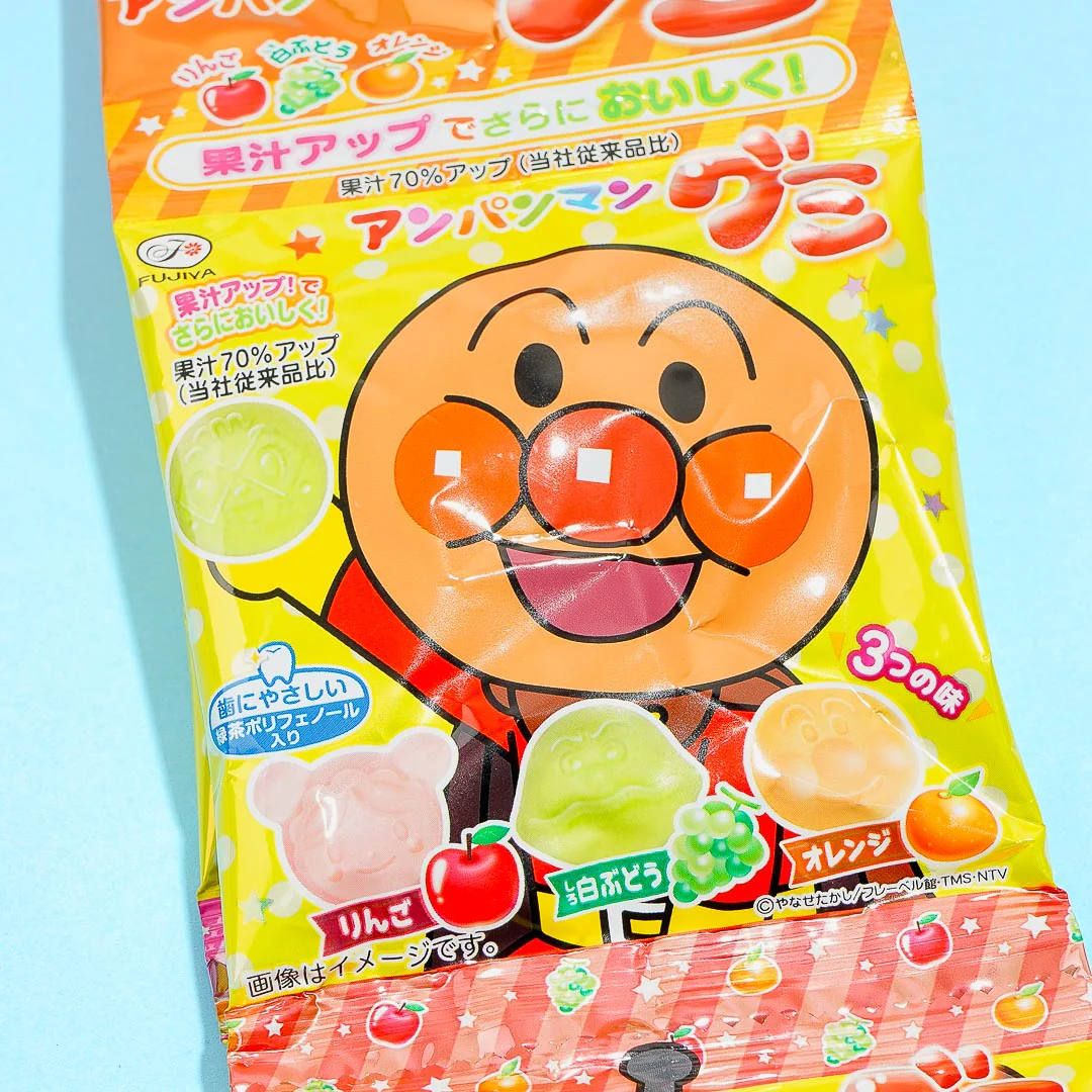 Anpanman 4 Gummy Candy Mini Pack - 4 pcs - Image 2