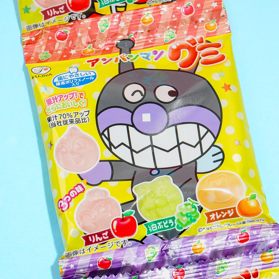 Anpanman 4 Gummy Candy Mini Pack - 4 pcs - Image 3