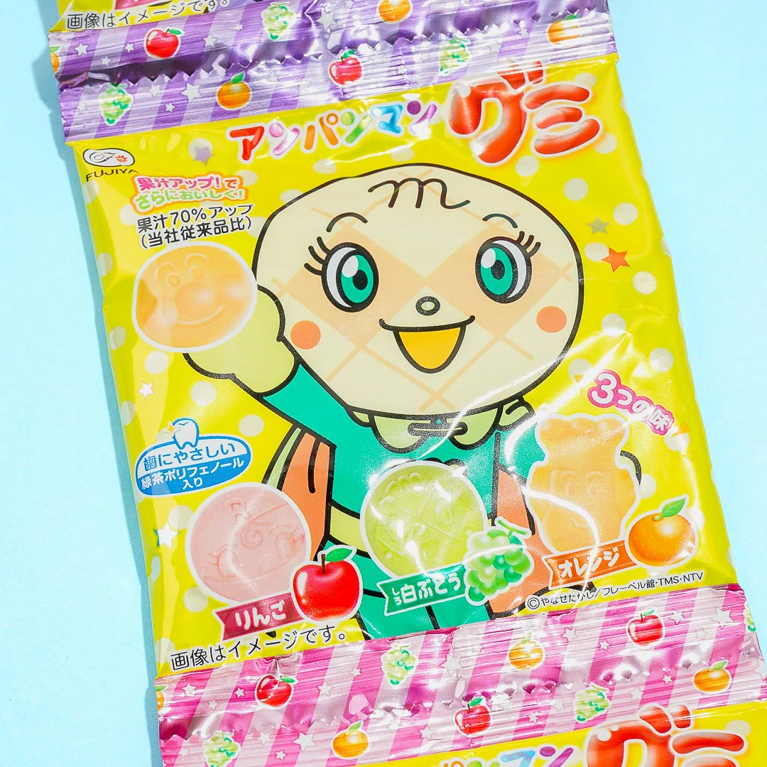 Anpanman 4 Gummy Candy Mini Pack - 4 pcs - Image 4