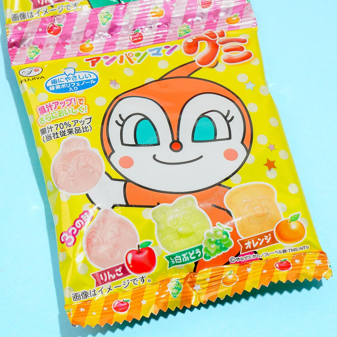 Anpanman 4 Gummy Candy Mini Pack - 4 pcs - Image 5