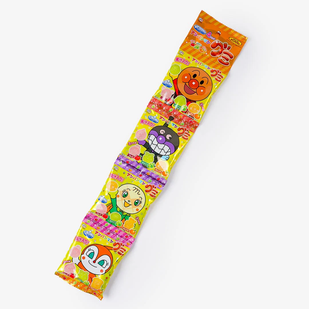 Fujiya Anpanman Gummies Set - 4 pcs