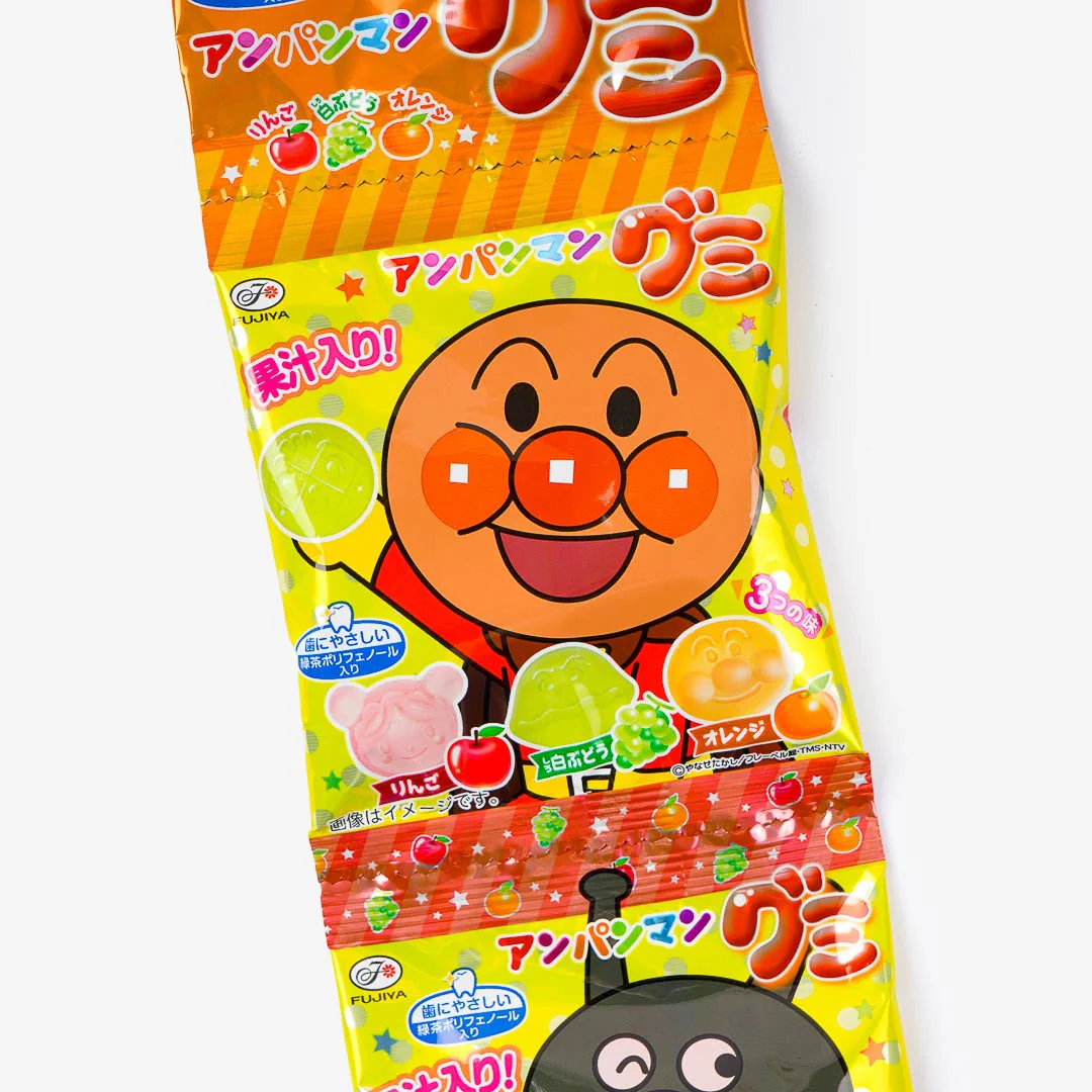 Fujiya Anpanman Gummies Set - 4 pcs - Image 2