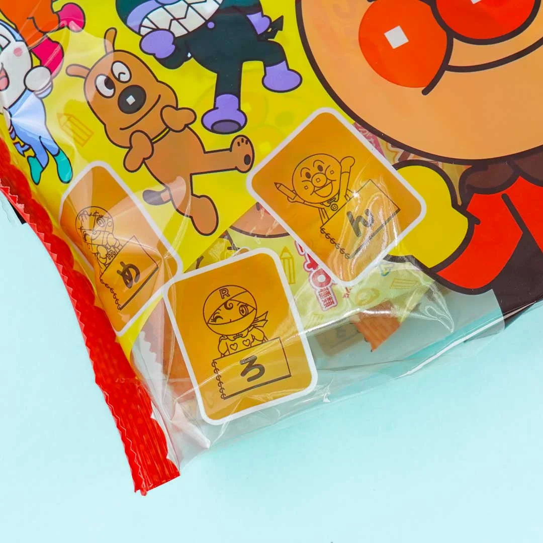 Anpanman Hiragana Choco Biscuit Sandwich Bag - Image 2