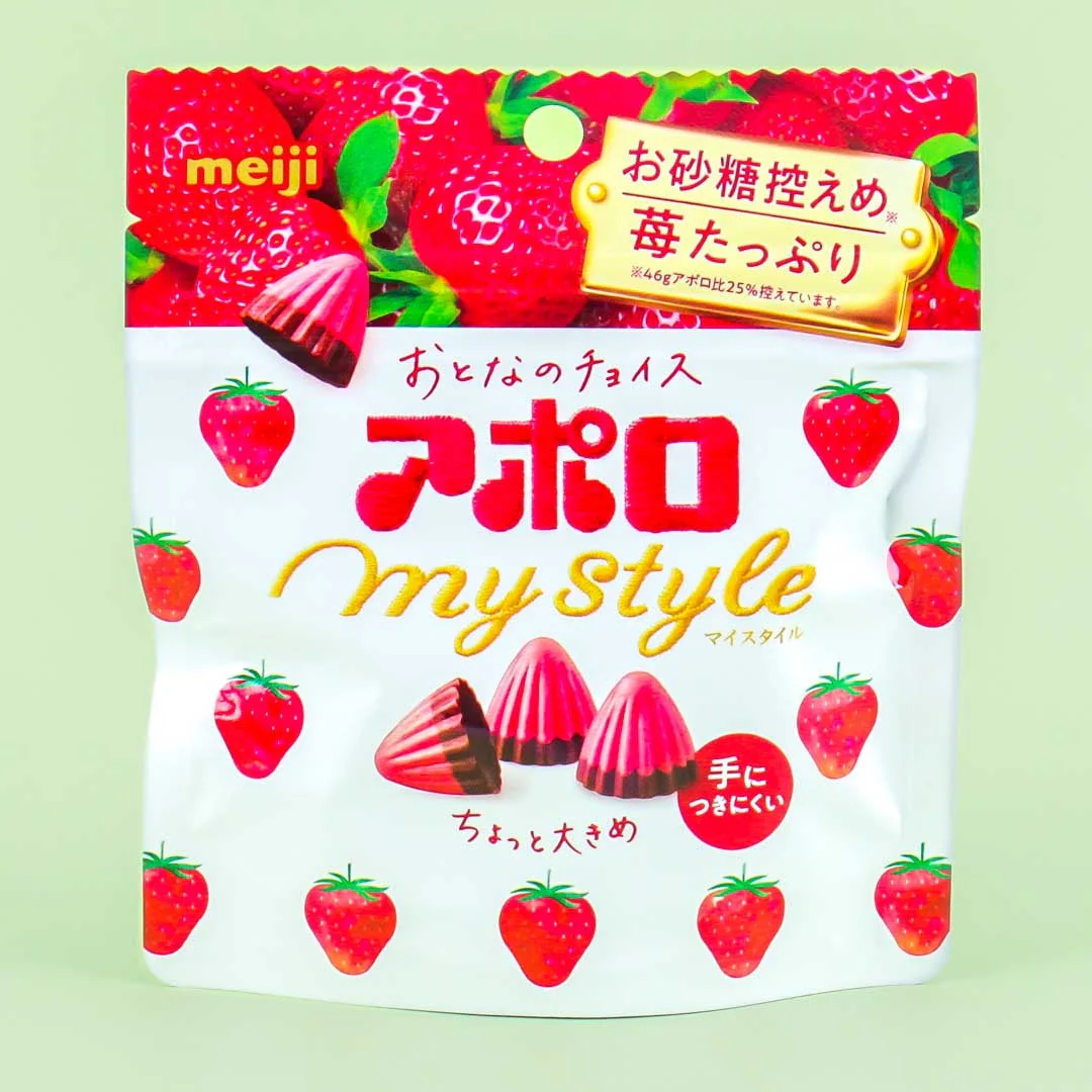 Meiji My Style Apollo - Strawberry Chocolate