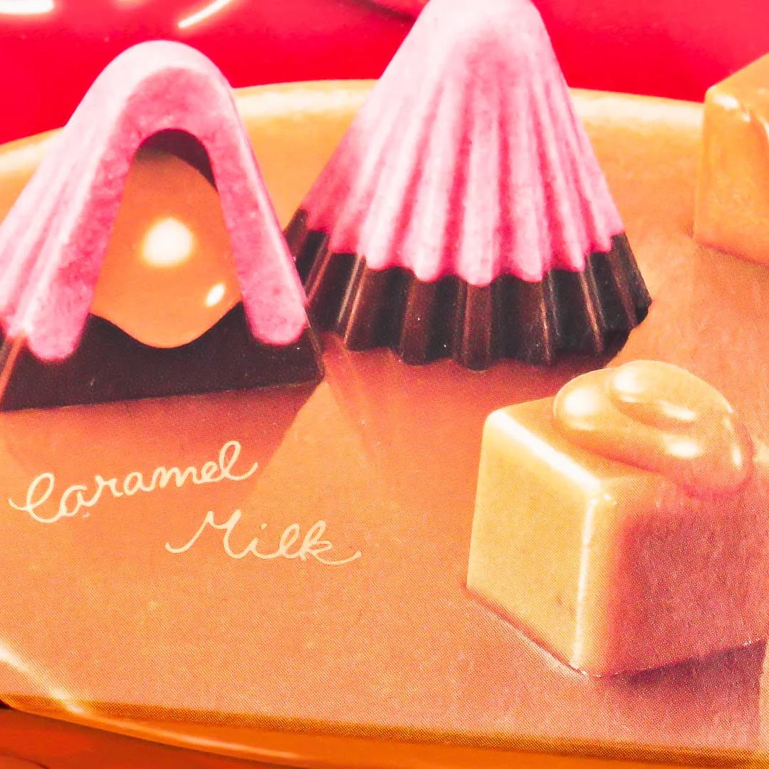 Meiji Apollo Strawberry Chocolates - Caramel Milk - Image 3