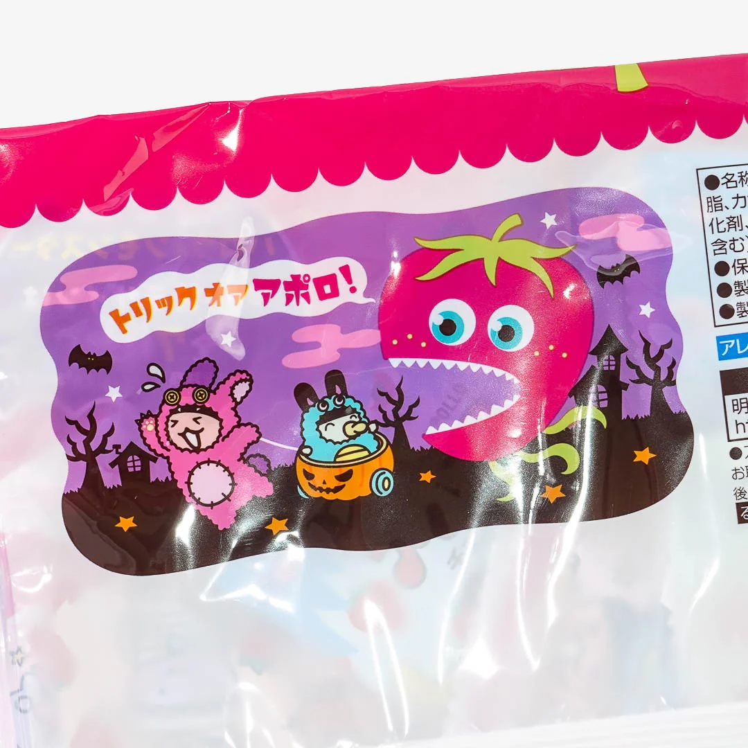 Meiji Apollo Halloween Strawberry Chocolate Pack - 12 pcs - Image 3