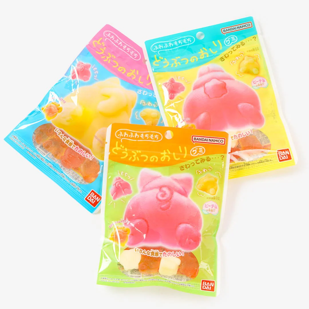 Bandai Animal Butt Gummy - Peach