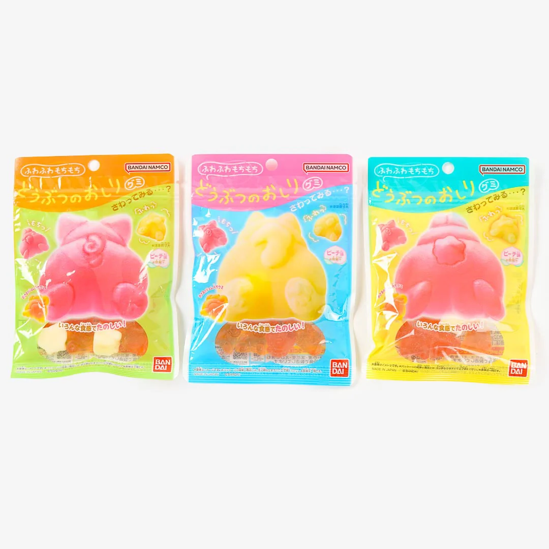 Bandai Animal Butt Gummy - Peach - Image 3
