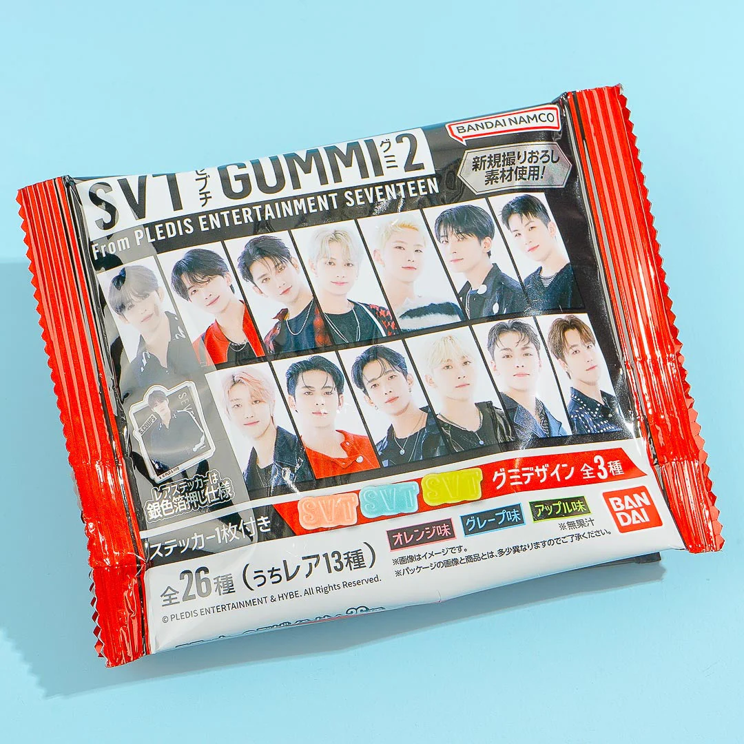 Bandai SVT GUMMI 2 Gummy Candy With Sticker