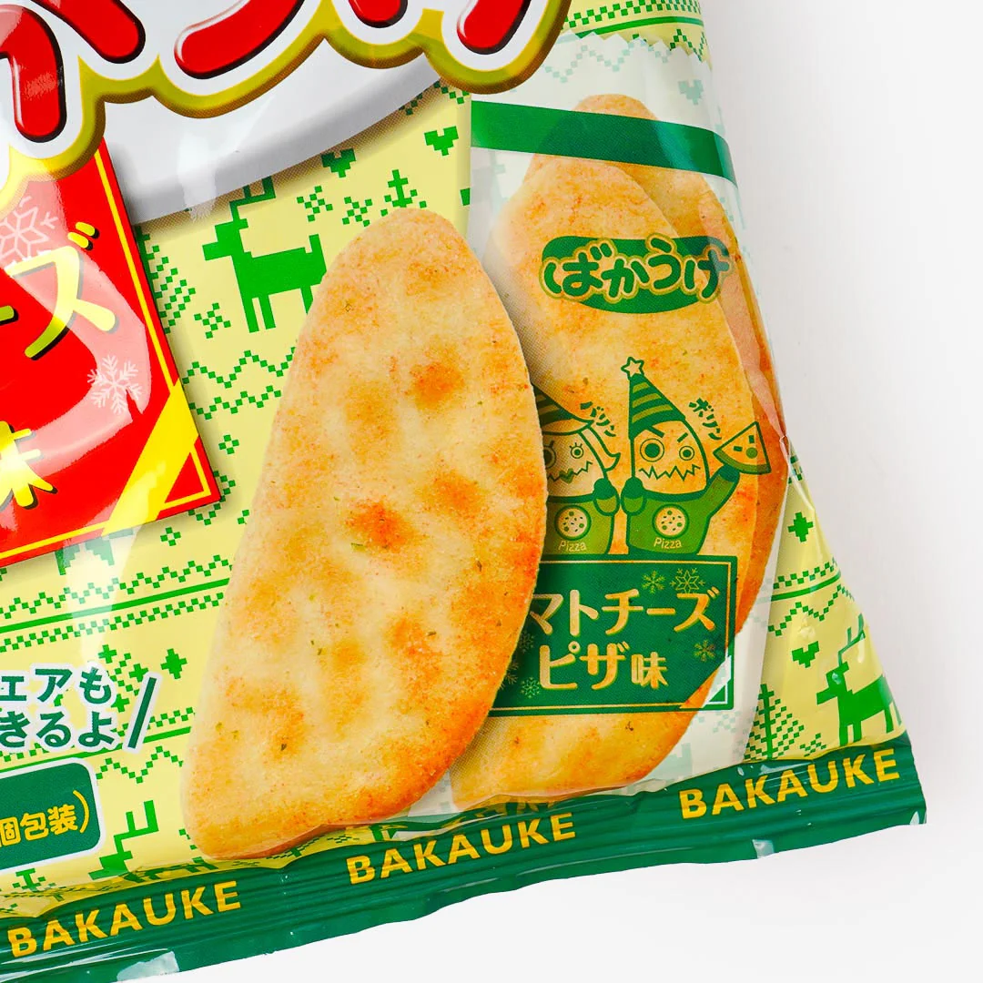 Befco Bakauke Rice Crackers - Tomato Cheese Pizza - Image 2