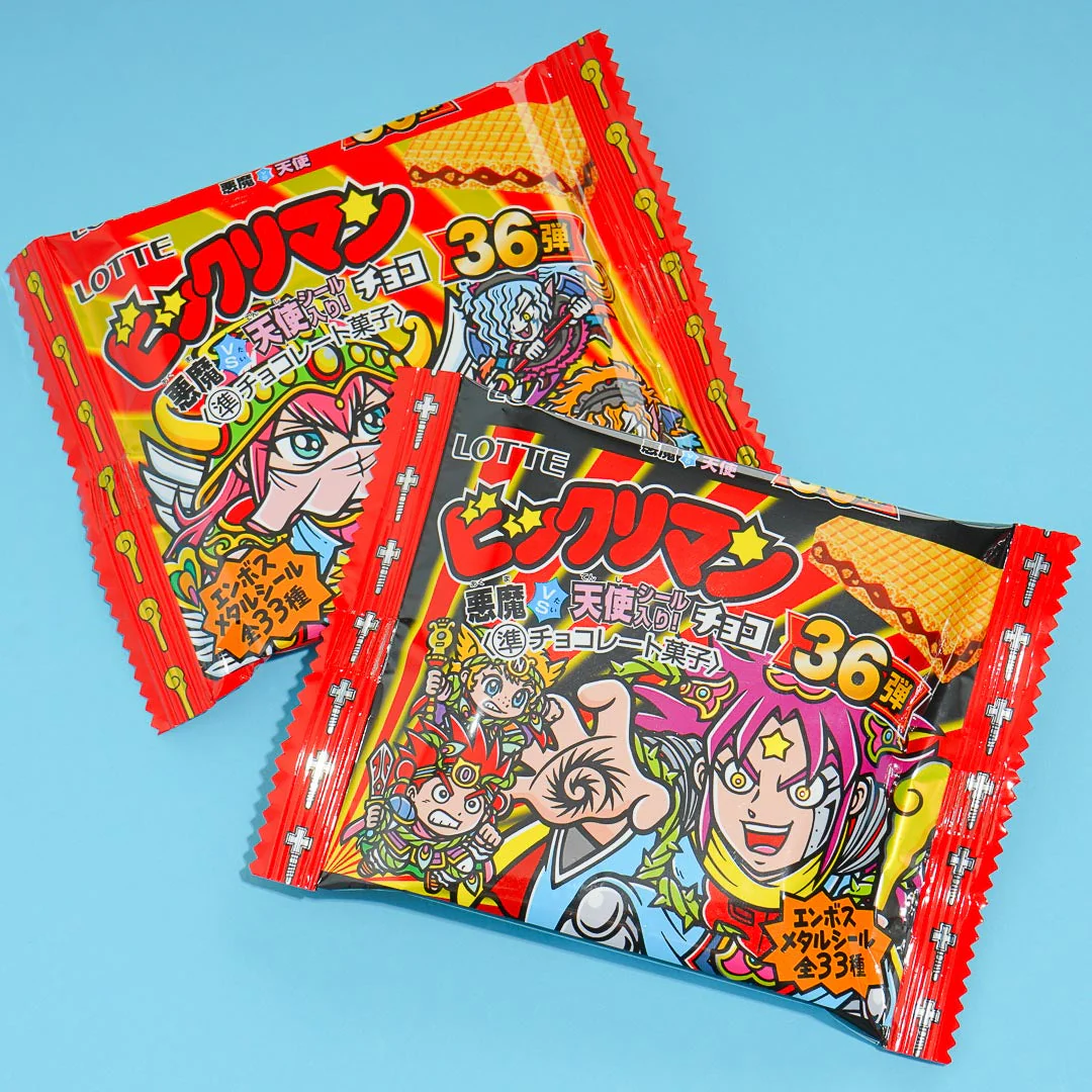 Bikkuriman Devil vs Angel Wafer Series 36 With Sticker