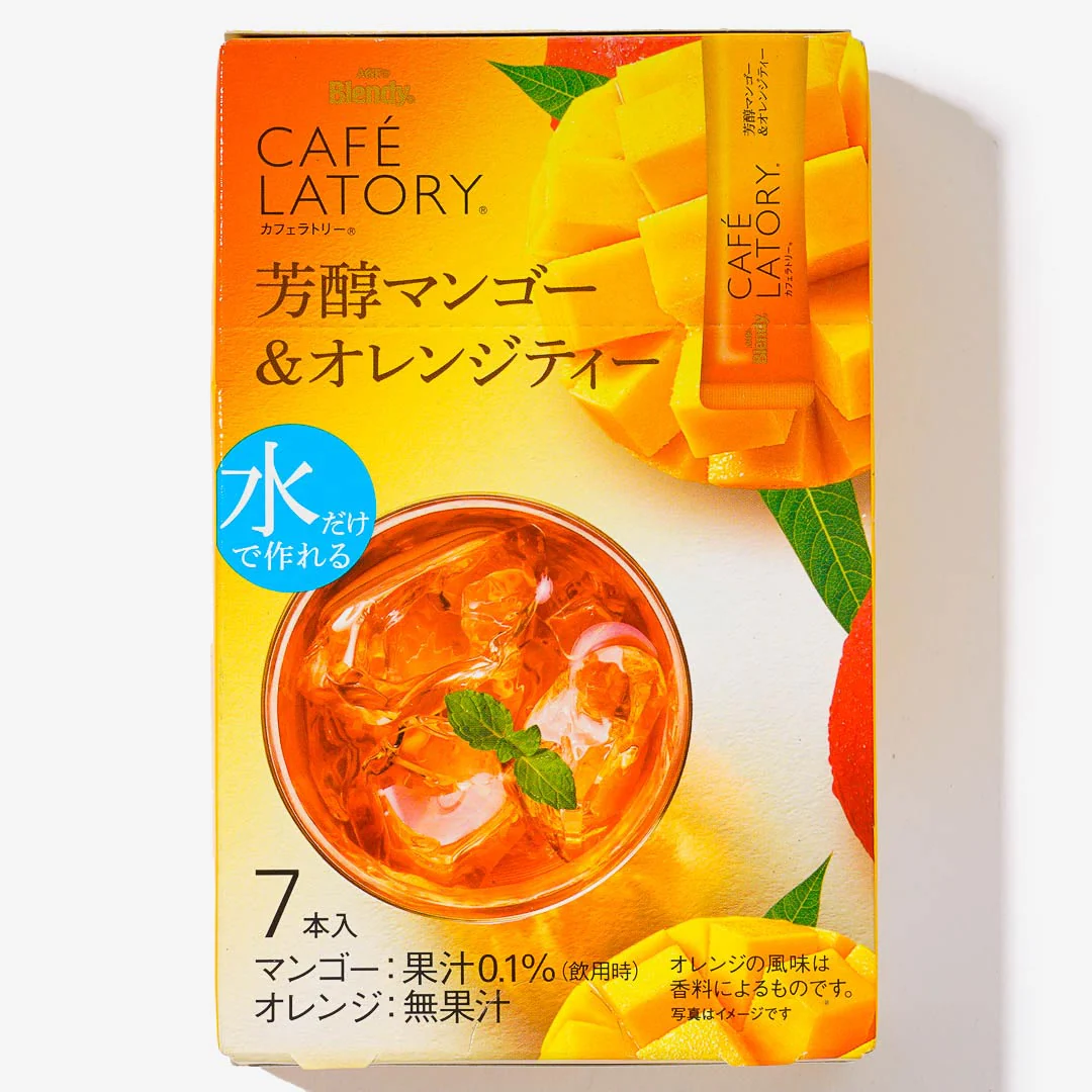 Blendy Cafe Latory Mellow Mango & Orange Tea