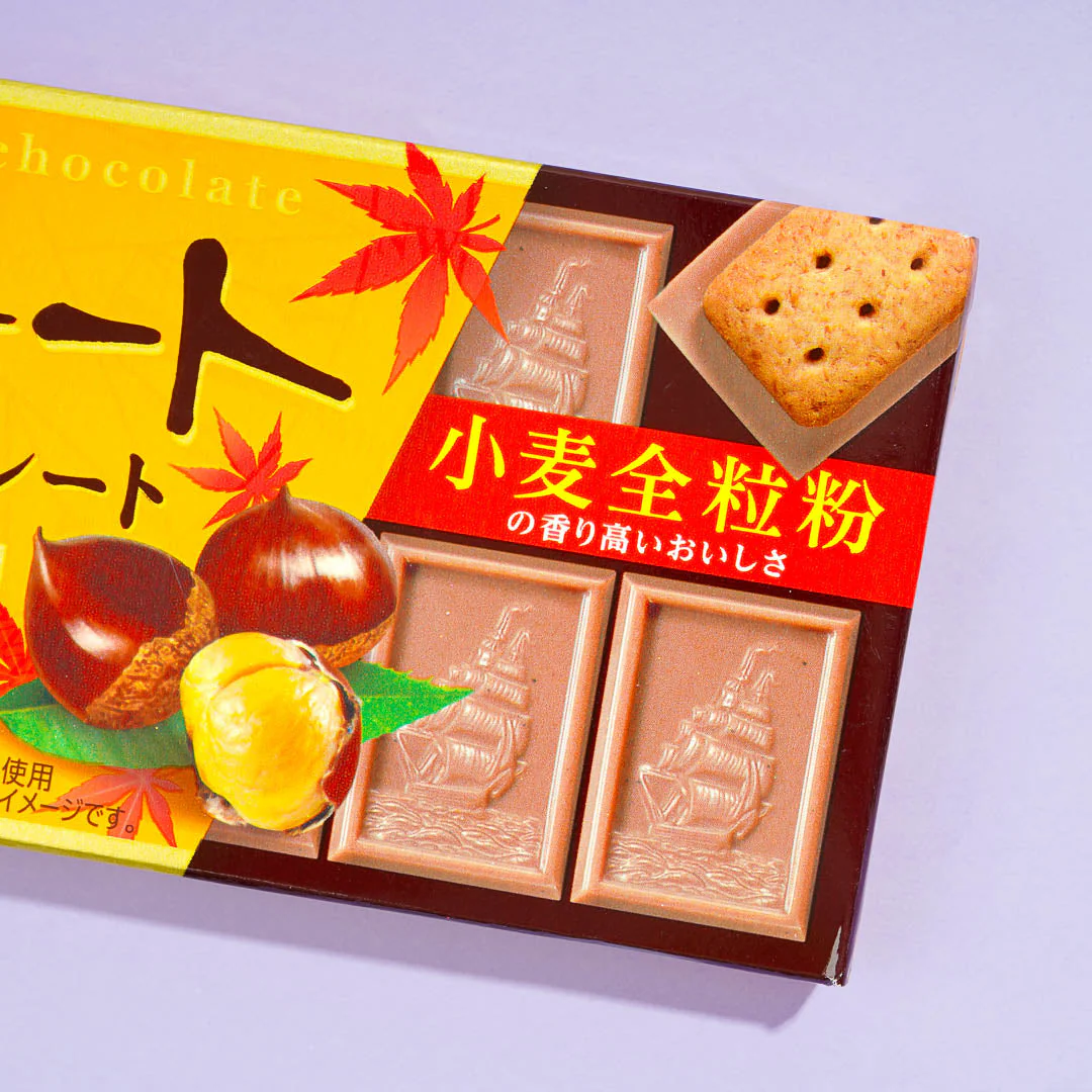 Bourbon Alfort Mini Chocolate Biscuits - Chestnut - Image 2