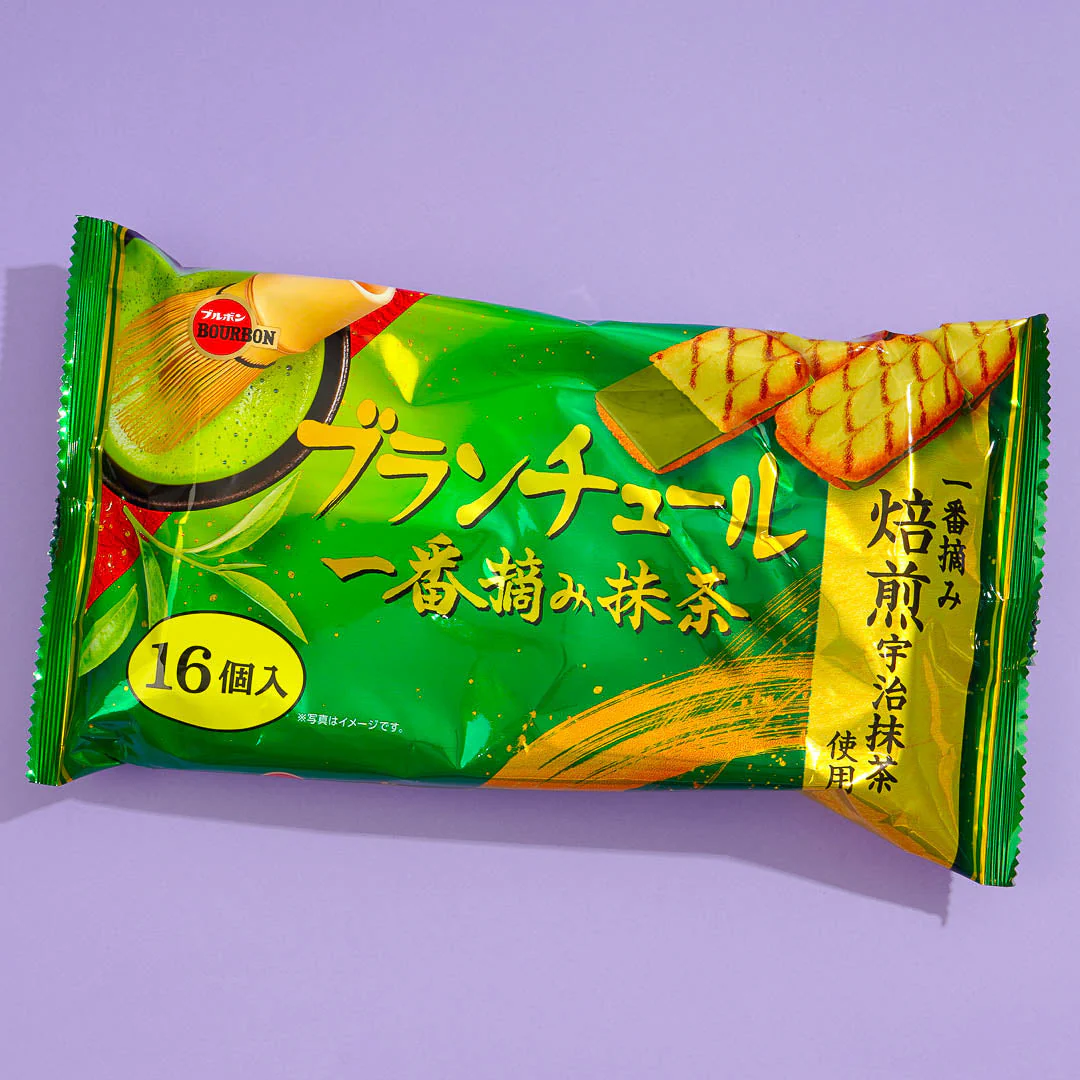 Bourbon Blanchul Langue De Chat Cookies - First Harvest Matcha