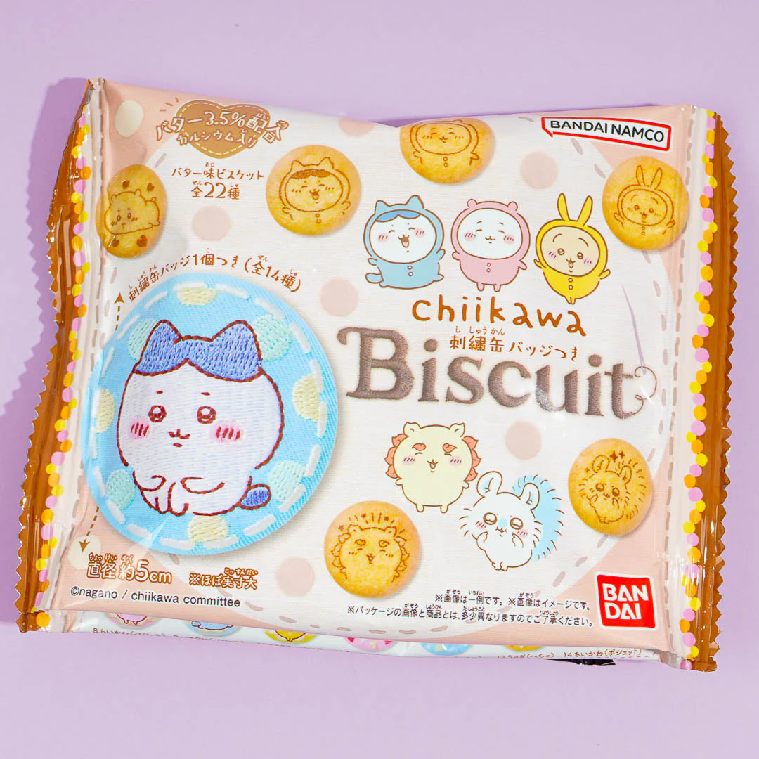 Chiikawa Butter Biscuits With Badge - Image 2
