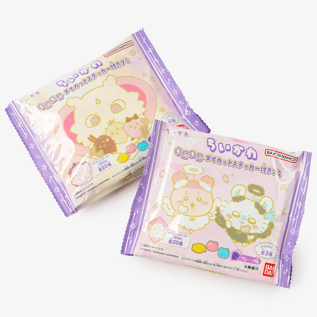 Chiikawa Gummy Candy With Glitter Sticker