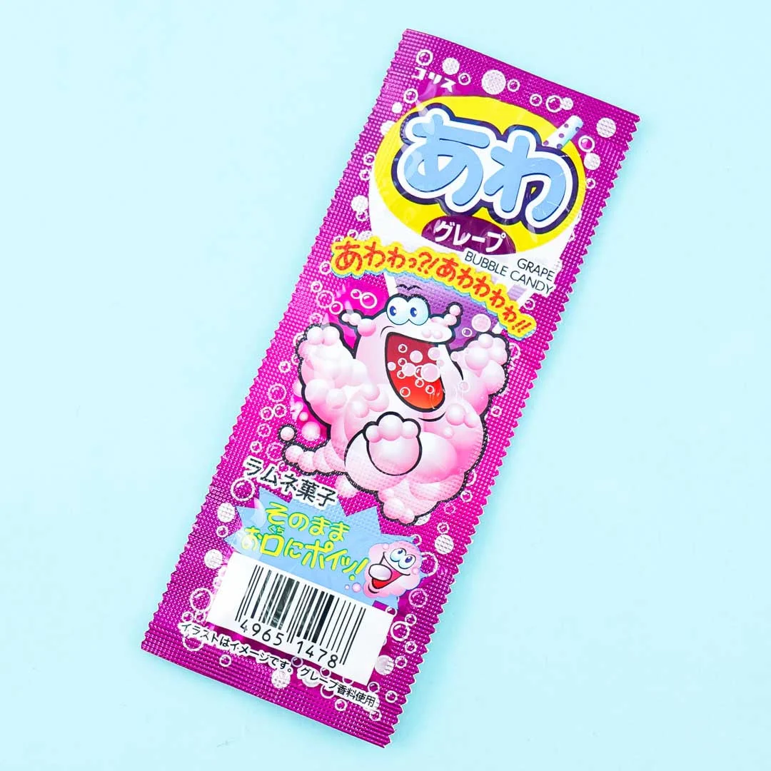 Coris Awa Ramune Bubble Candy - Grape