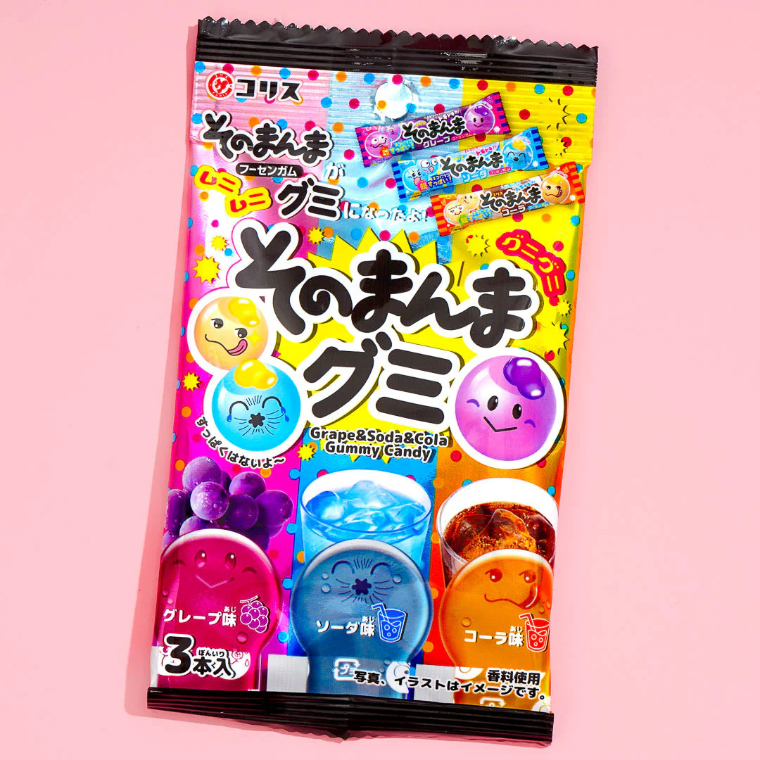 Coris Sonomanma Gummy - Grape, Soda, & Cola