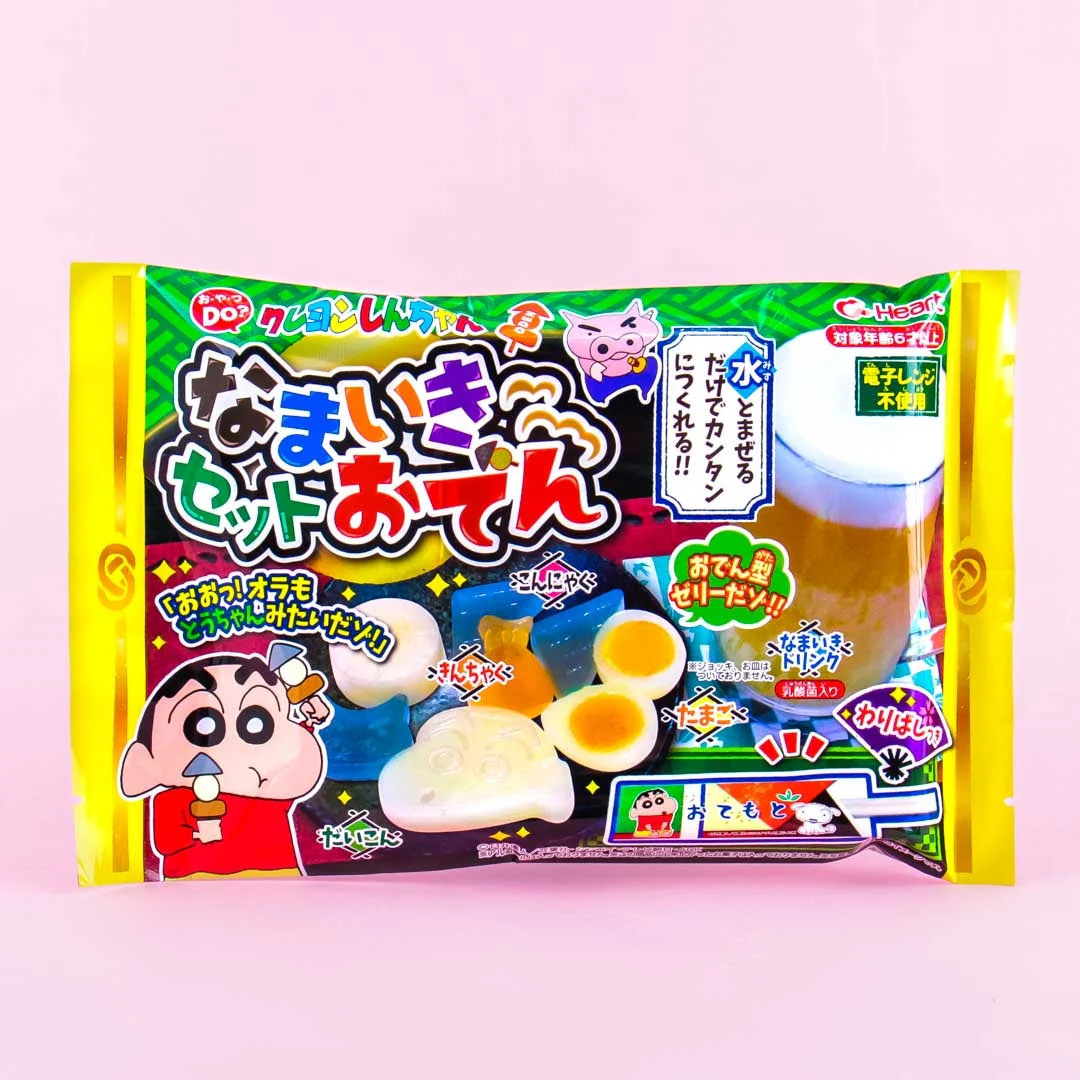 Heart Crayon Shin-Chan Namaiki Oden DIY Candy Kit