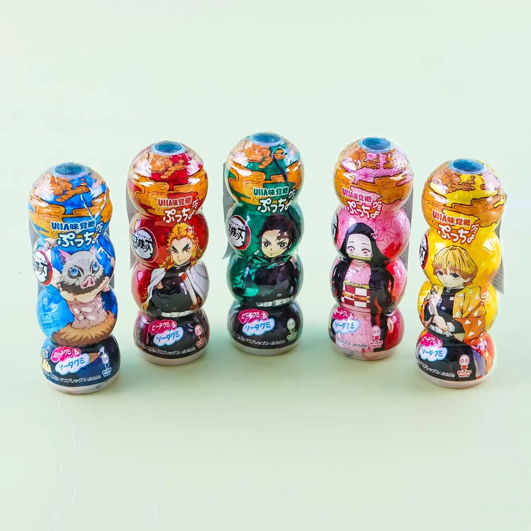 Puccho Demon Slayer Gummy Candy - Peach & Soda - Image 2
