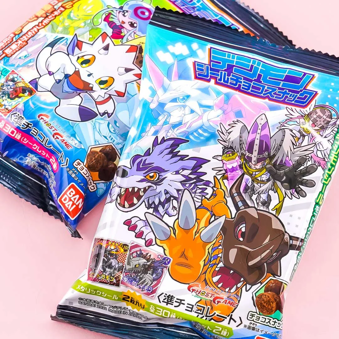 Digimon Seal Chocolate Snacks
