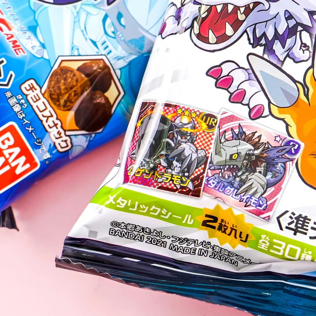 Digimon Seal Chocolate Snacks - Image 2