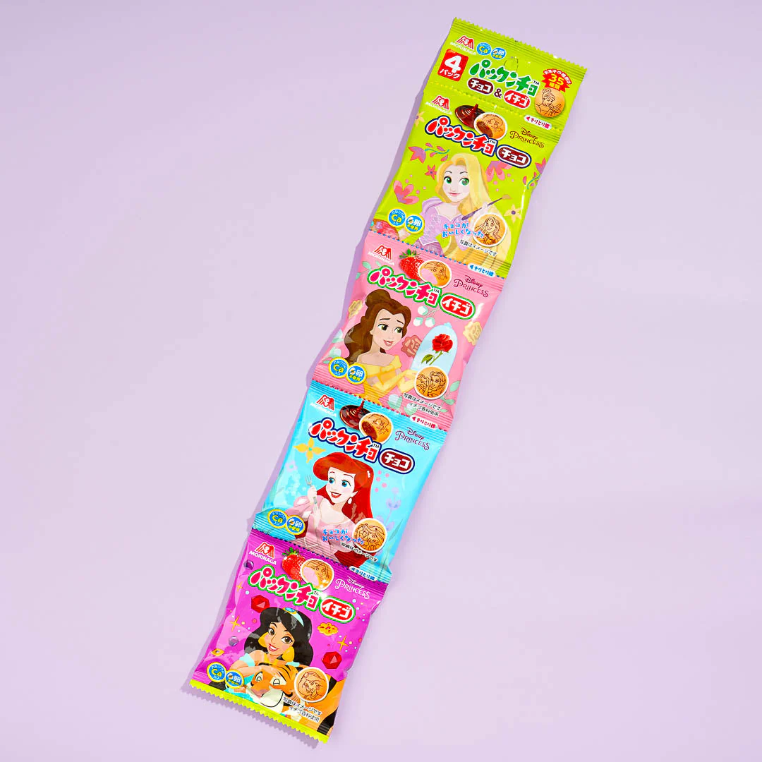 Disney Characters Chocolate & Strawberry Biscuit Set - 4 pcs