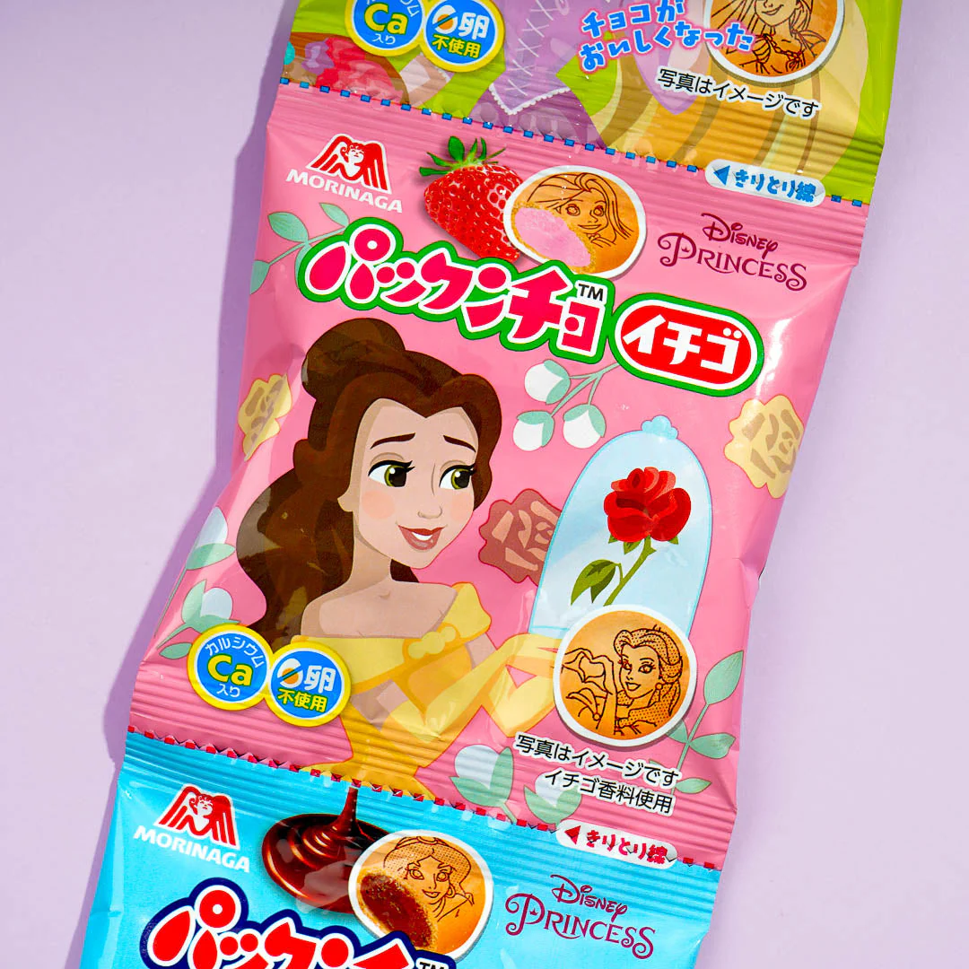 Disney Characters Chocolate & Strawberry Biscuit Set - 4 pcs - Image 2