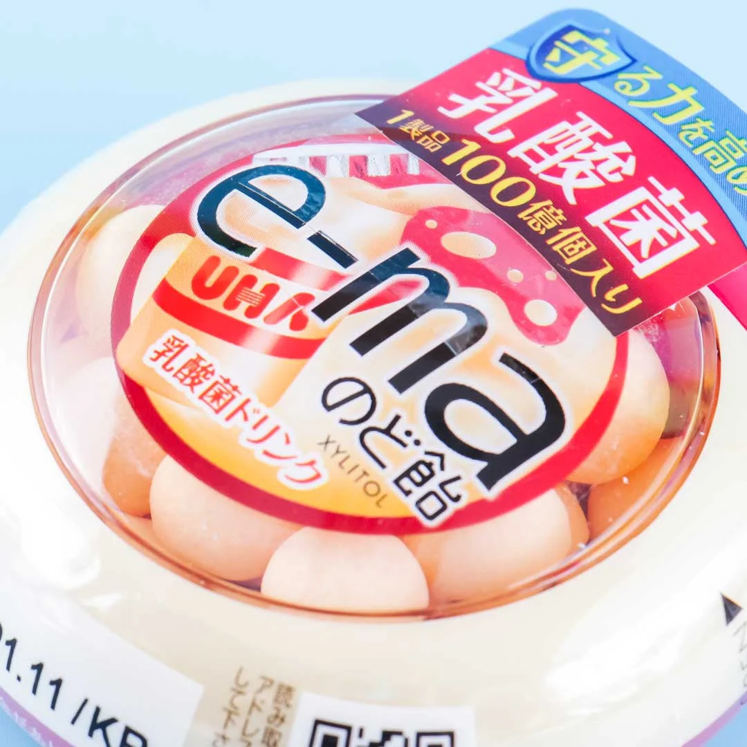 UHA E-ma Throat Candies - Lactic Acid Bacteria Drink - Image 2