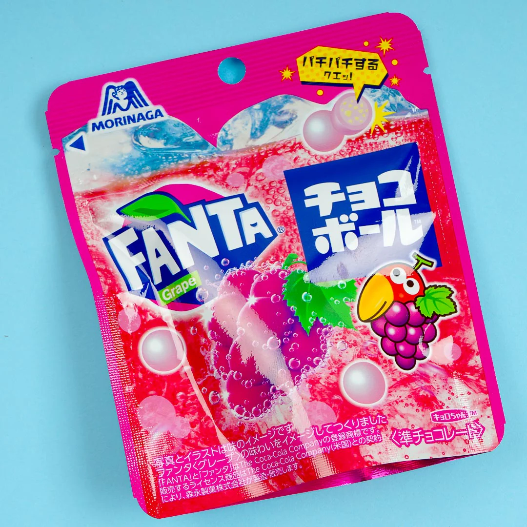Fanta x Morinaga Chocoball Candy - Grape