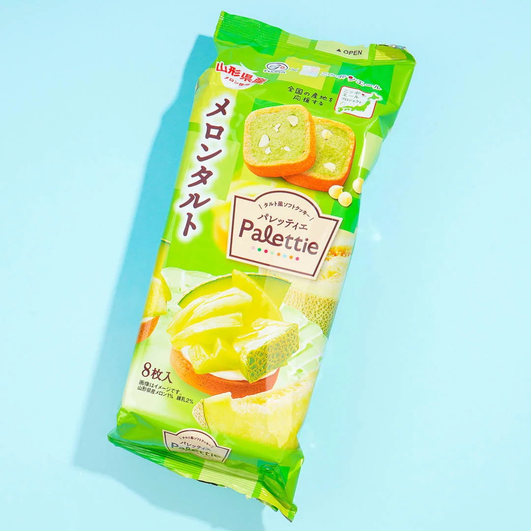 Fujiya Palettie Cookies - Melon Tart