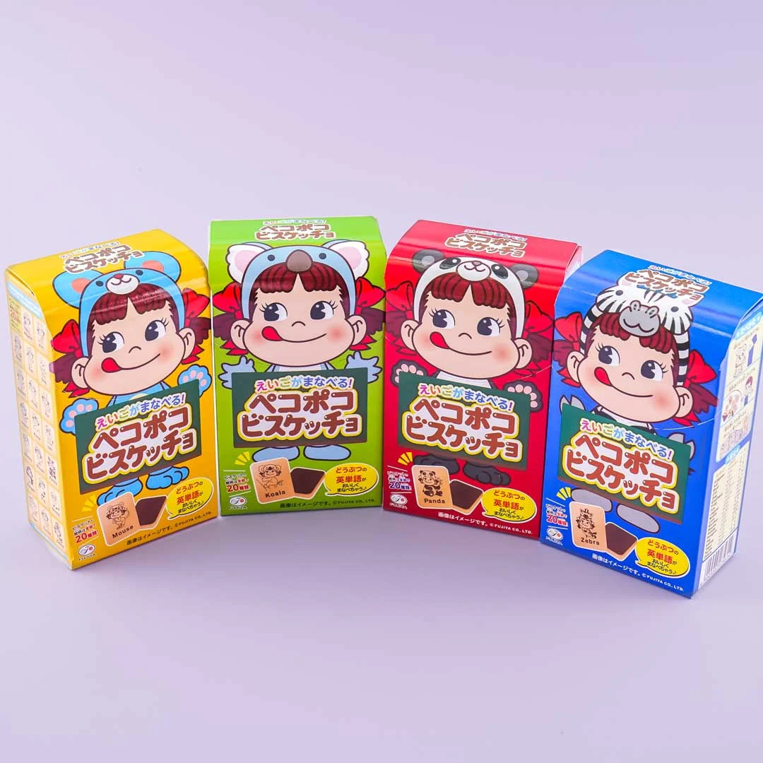 Fujiya Peco-Chan Chocolate Biscuit - Image 3