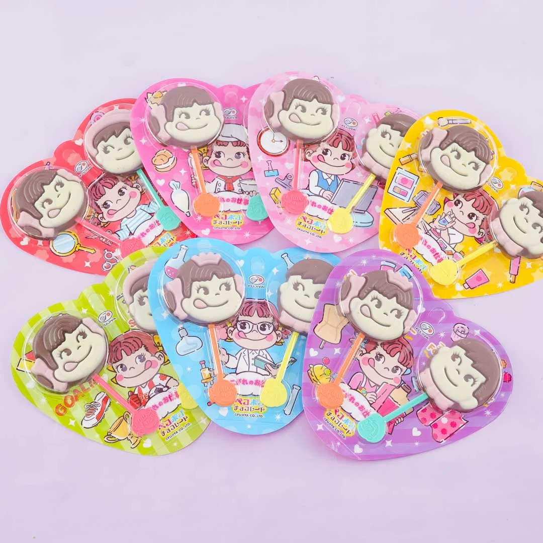 Fujiya Peko & Poko Chocolate Pops - Image 3
