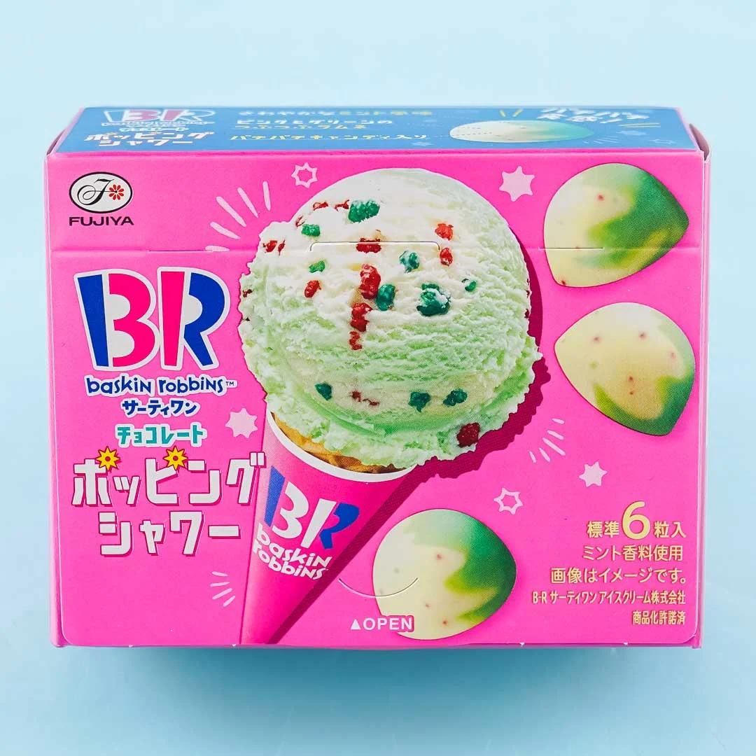 Fujiya x Baskin Robbins 31 Popping Shower Chocolate - Soda Ice Cream - Image 3