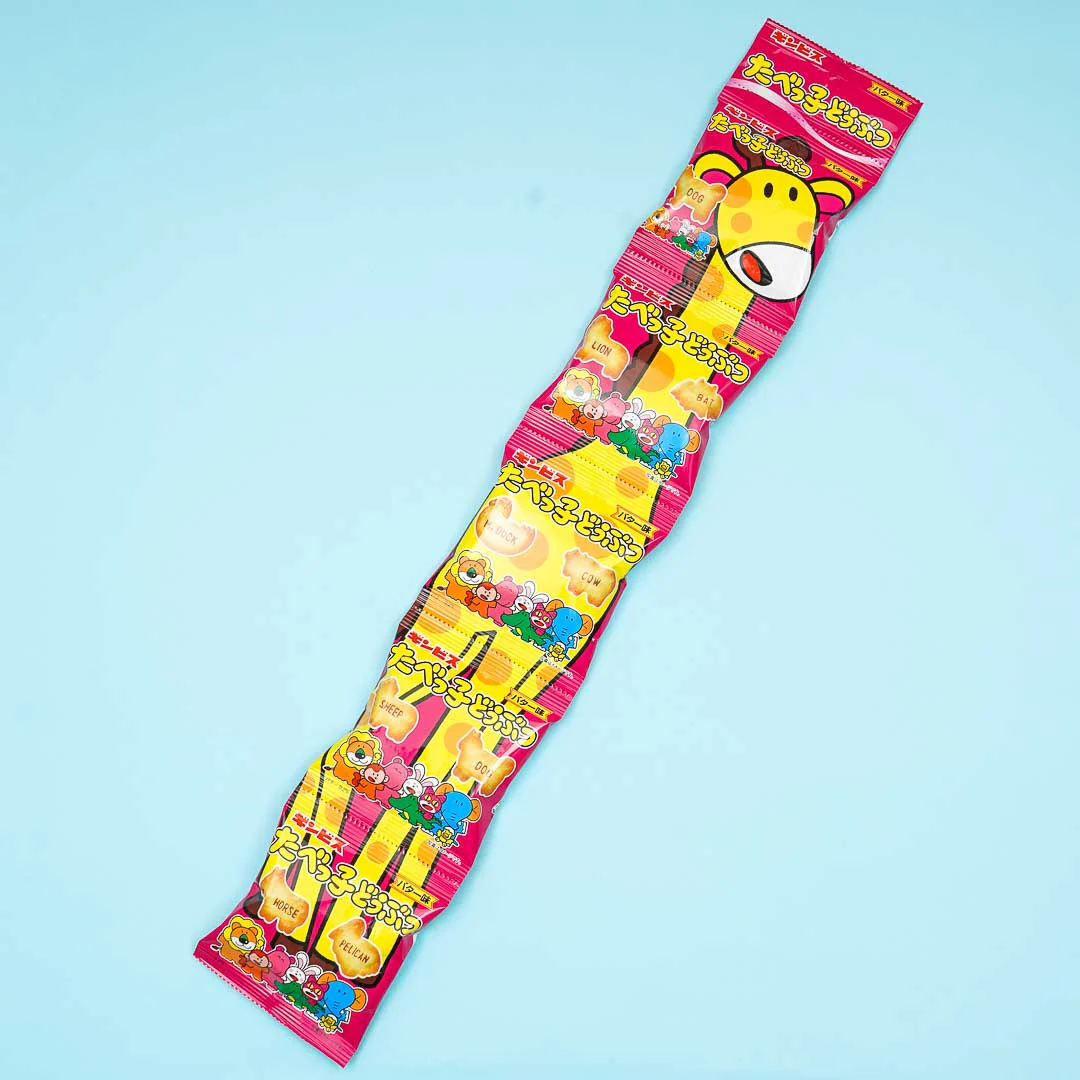 Ginbis Tabekko Animal Butter Biscuit Set - 5 pcs - Image 2