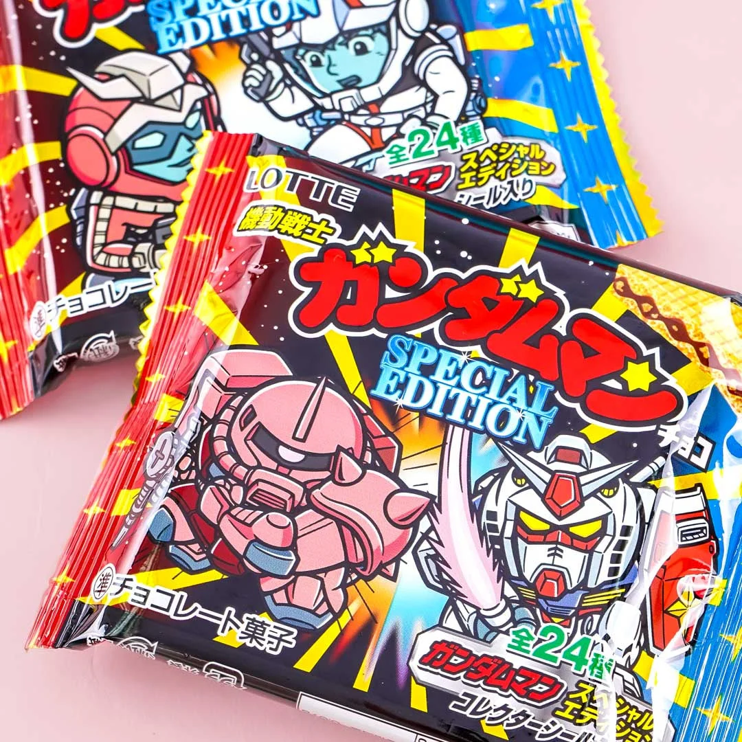 Lotte Gundam Bikkuriman Waffer