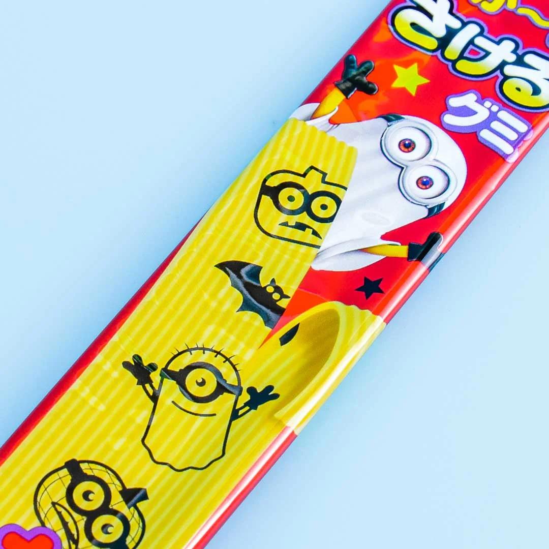 Halloween Minions Long Sakeru Peeling Gummy - Lemon - Image 2
