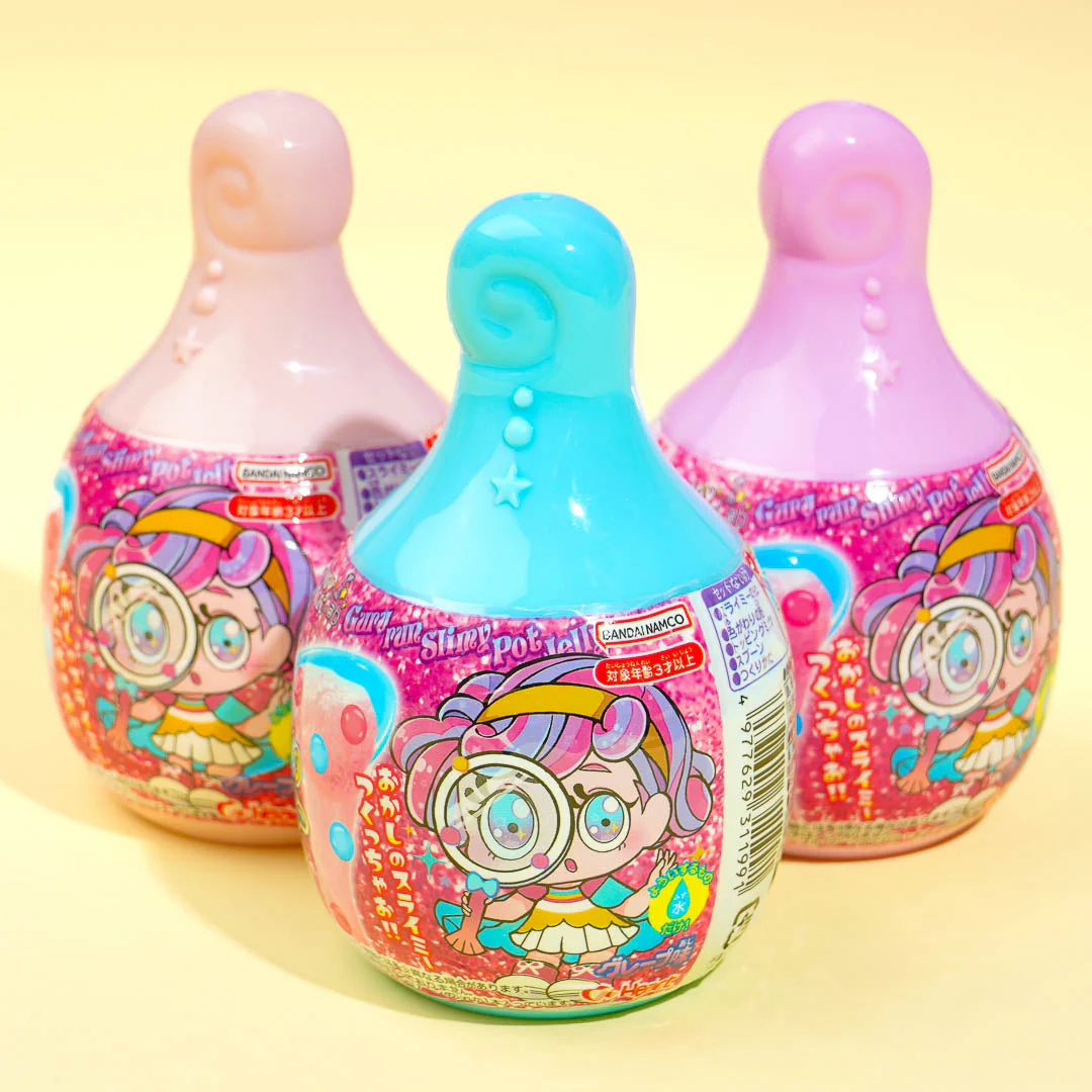 Heart Gururun Slime Pot Jelly DIY Candy Kit