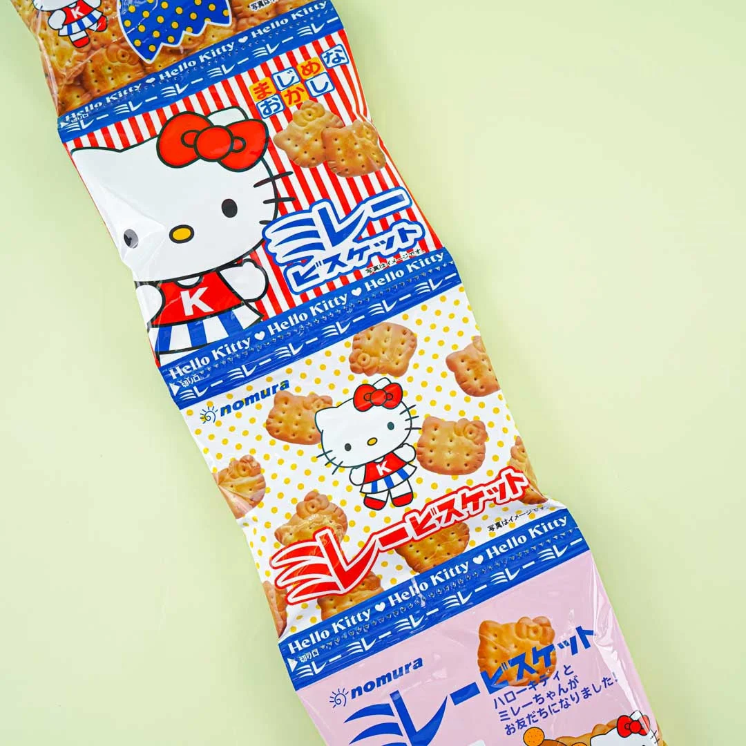 Hello Kitty Quadruple Millet Biscuit Set - 4 packs - Image 2