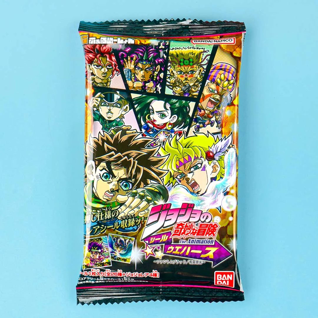 JoJo's Bizarre Adventure Phantom Blood Wafer & Seal Sticker - Image 2