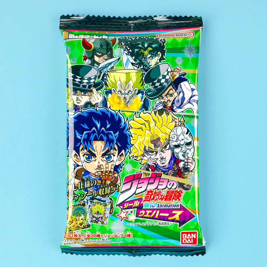 JoJo's Bizarre Adventure Phantom Blood Wafer & Seal Sticker - Image 3