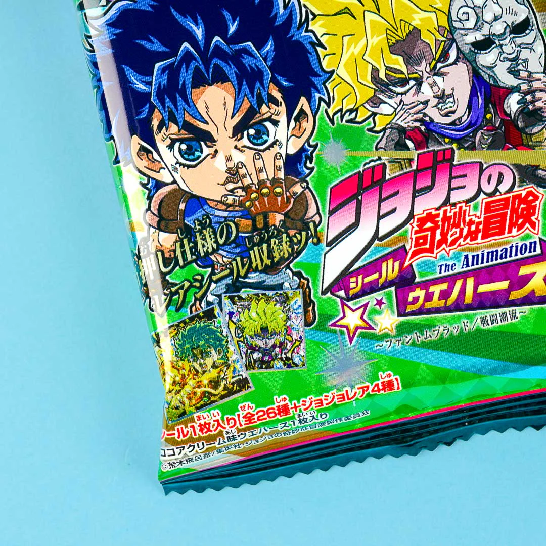 JoJo's Bizarre Adventure Phantom Blood Wafer & Seal Sticker - Image 4