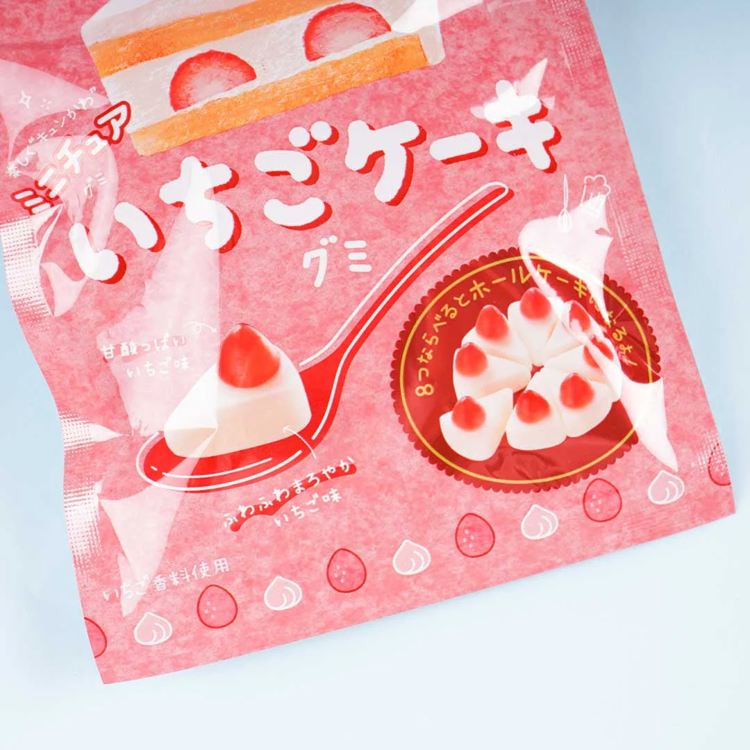Kabaya Strawberry Cake Gummy Candy - Image 2