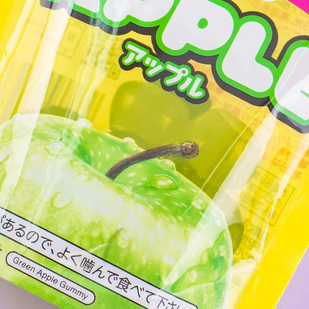 Kanro Amos 4D Green Apple Gummy - Image 2