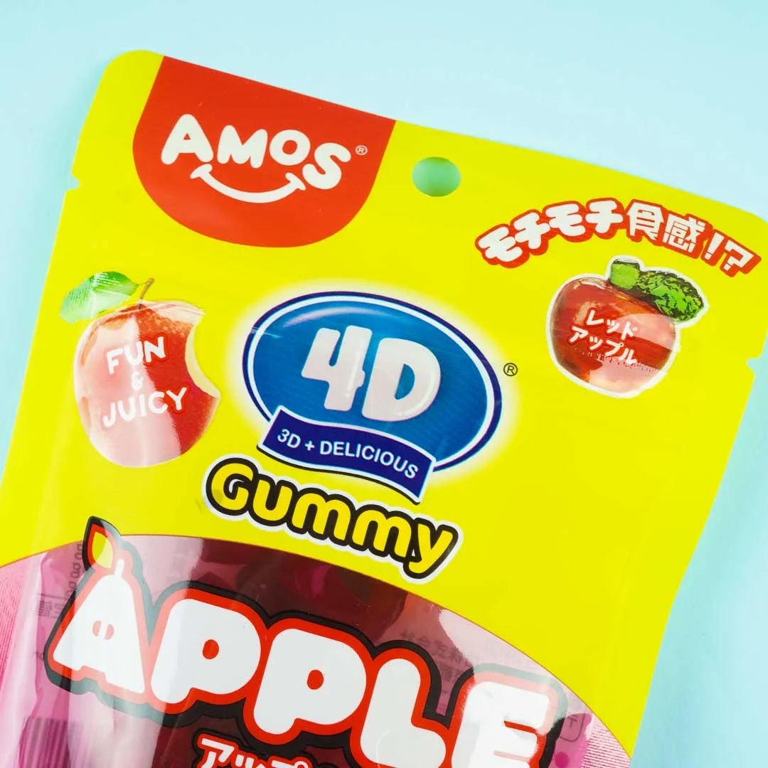 Kanro Amos 4D Red Apple Gummy - Image 2