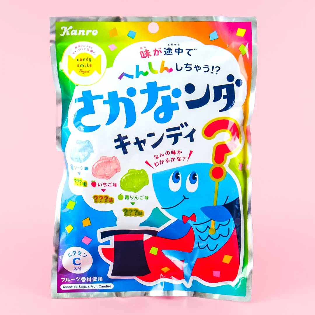 Kanro Fish Da? Candy - Assorted Soda & Fruits