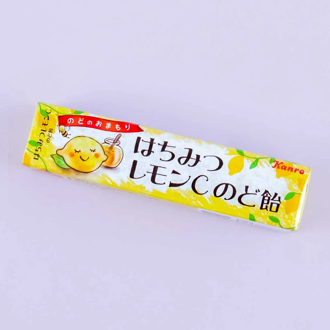 Kanro Throat Candy - Honey Lemon & Vitamin C