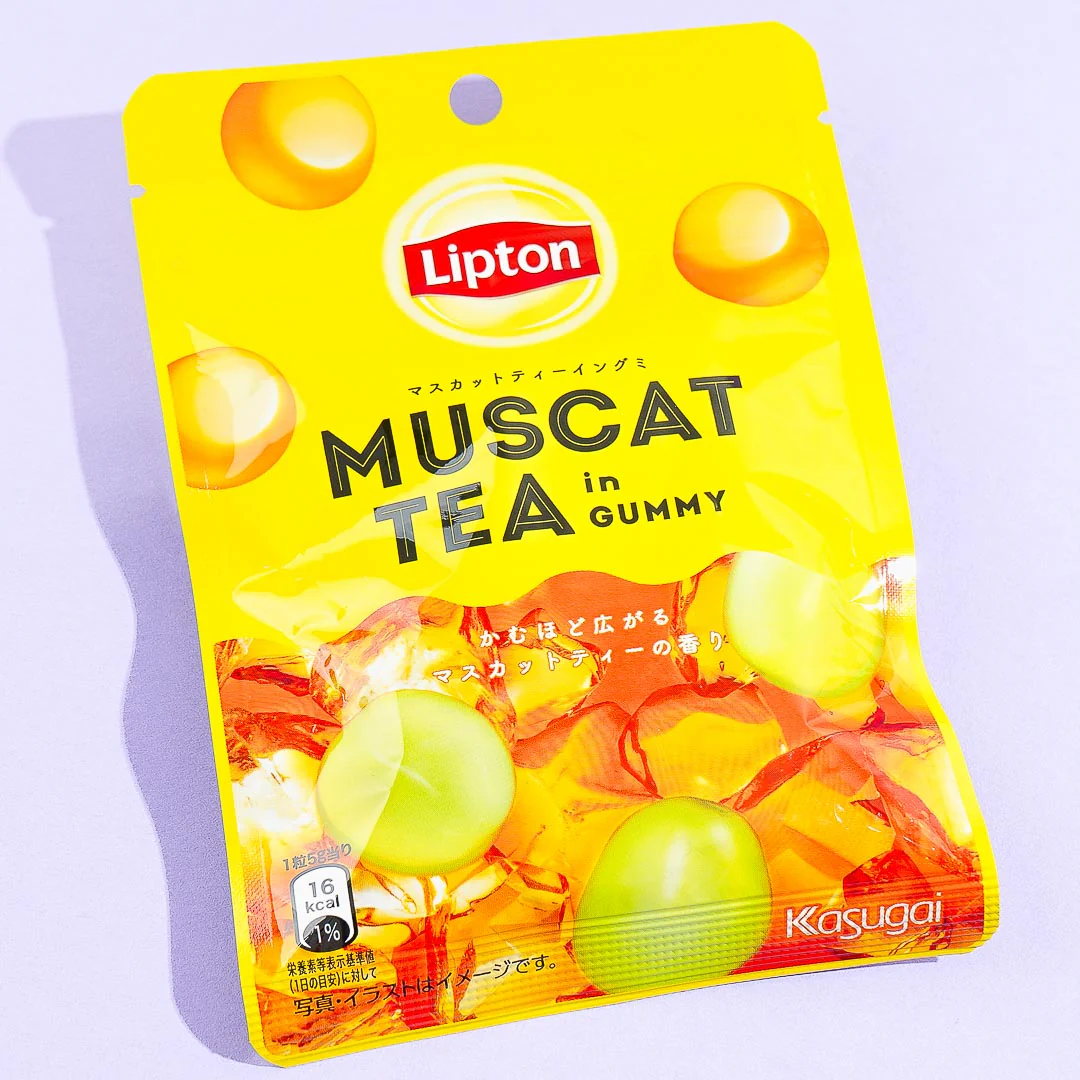 Kasugai x Lipton Muscat Tea in Gummy