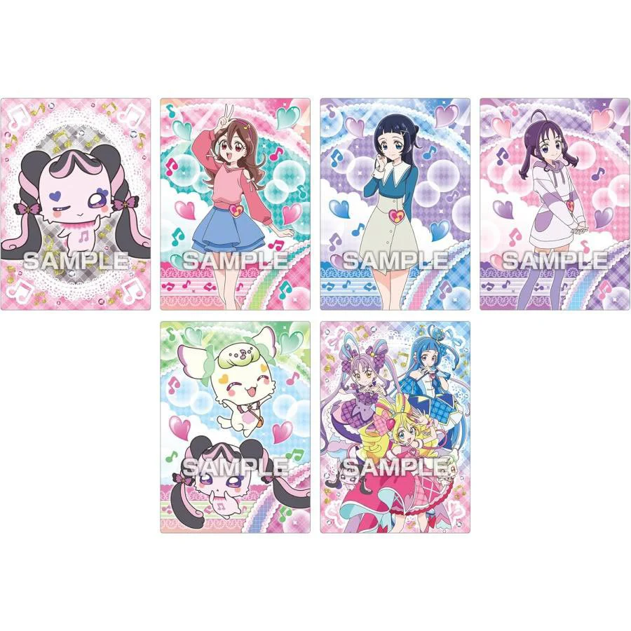 Kimi to Idol Pretty Cure Kira Kira Trading Card With Gum - Image 5