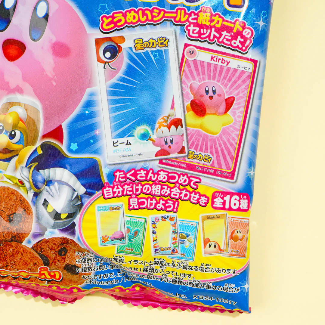 Kirby’s Dream Land Chocolate Chip Cookies With Stickers & Card - Image 2